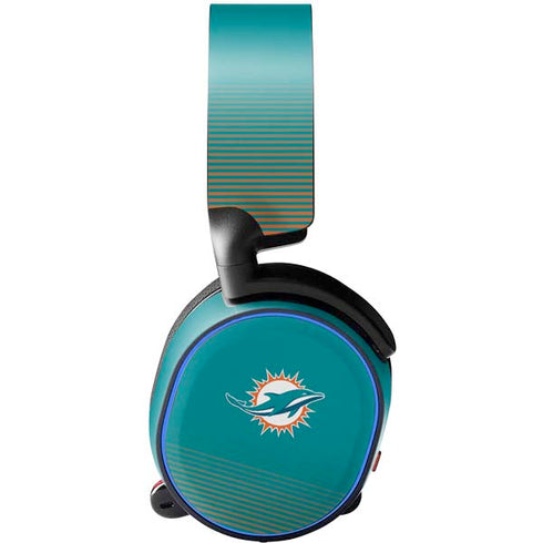 NFL Miami Dolphins Breakaway SteelSeries Arctis 3 Skin