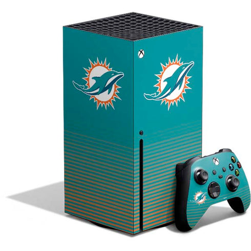 NFL Miami Dolphins Breakaway Xbox Series X Bundle Skin