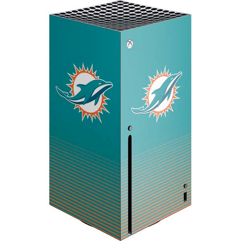NFL Miami Dolphins Breakaway Xbox Series X Console Skin