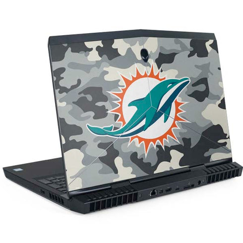 NFL Miami Dolphins Camo Dell Alienware Skin