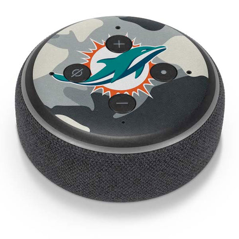 NFL Miami Dolphins Camo Amazon Echo Dot Skin