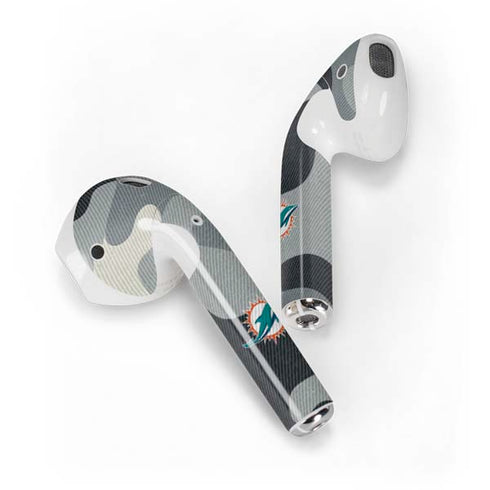 NFL Miami Dolphins Camo Apple AirPods 2 Skin