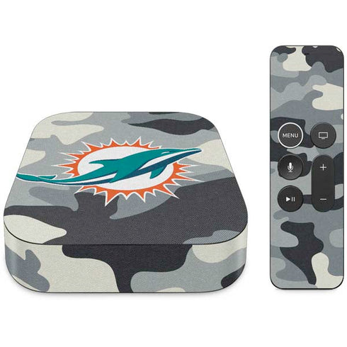 NFL Miami Dolphins Camo Apple TV Skin