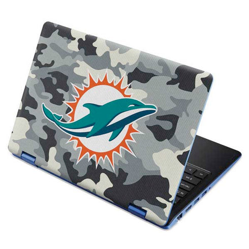 NFL Miami Dolphins Camo Aspire R11 11.6in Skin