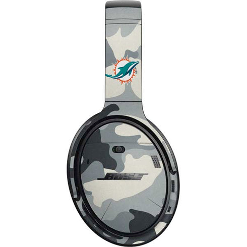 NFL Miami Dolphins Camo Bose QuietComfort 35 Headphones Skin