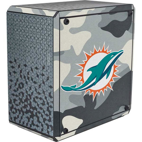 NFL Miami Dolphins Camo Cooler Master MasterBox Q300L Mini Tower Skin