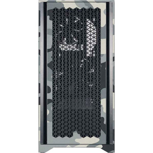 NFL Miami Dolphins Camo Corsair 4000D Tempered Glass Mid-Tower ATX Case Skin