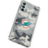 NFL Miami Dolphins Camo Galaxy A13 5G Clear Case