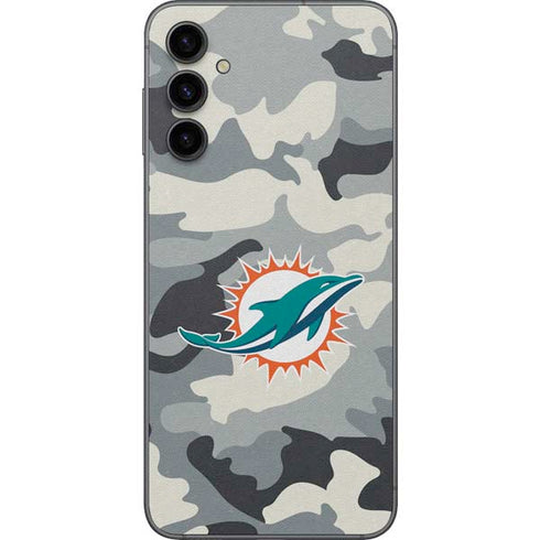NFL Miami Dolphins Camo Galaxy A14 5G Skin