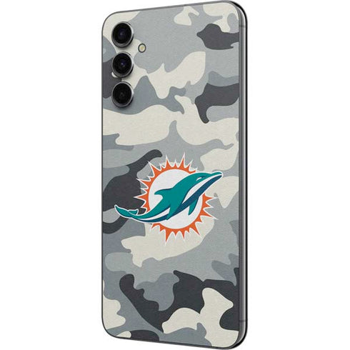NFL Miami Dolphins Camo Galaxy A14 5G Skin