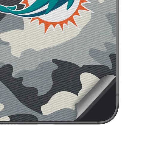 NFL Miami Dolphins Camo Galaxy A14 5G Skin