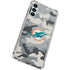 NFL Miami Dolphins Camo Galaxy A15 5G Clear Case