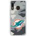 NFL Miami Dolphins Camo Galaxy A20 Clear Case
