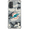 NFL Miami Dolphins Camo Galaxy A32 5G Clear Case