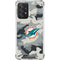 NFL Miami Dolphins Camo Galaxy A52 5G Clear Case