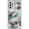 NFL Miami Dolphins Camo Galaxy A53 5G Clear Case