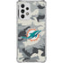 NFL Miami Dolphins Camo Galaxy A53 5G Clear Case