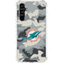 NFL Miami Dolphins Camo Galaxy A54 5G Clear Case