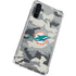 NFL Miami Dolphins Camo Galaxy A54 5G Clear Case