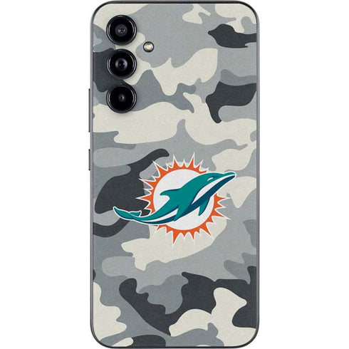 NFL Miami Dolphins Camo Galaxy A54 5G Skin