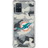 NFL Miami Dolphins Camo Galaxy A71 5G Clear Case