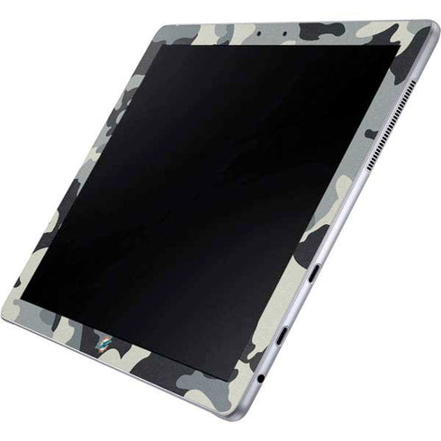 NFL Miami Dolphins Camo Galaxy Book 12in Skin
