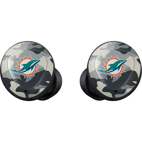 NFL Miami Dolphins Camo Galaxy Buds Skin