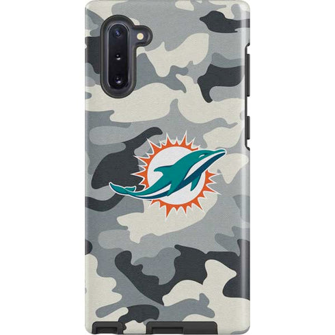 NFL Miami Dolphins Camo Galaxy Note 10 Pro Case
