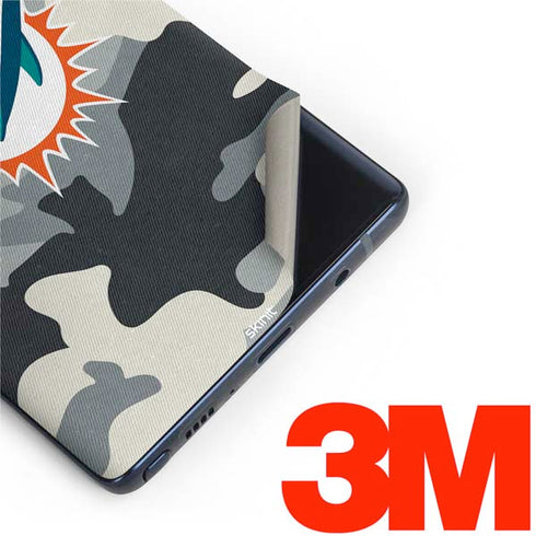 NFL Miami Dolphins Camo Galaxy Note 9 Skin