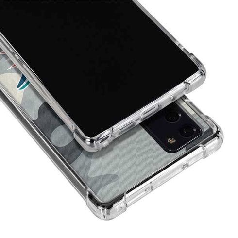 NFL Miami Dolphins Camo Galaxy Note20 5G Clear Case