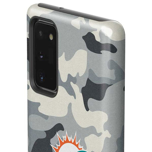 NFL Miami Dolphins Camo Galaxy Note20 5G Pro Case