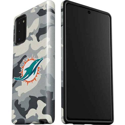 NFL Miami Dolphins Camo Galaxy Note20 5G Pro Case