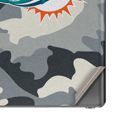 NFL Miami Dolphins Camo Galaxy Note20 5G Skin