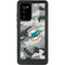 NFL Miami Dolphins Camo Galaxy Note20 5G Waterproof Case