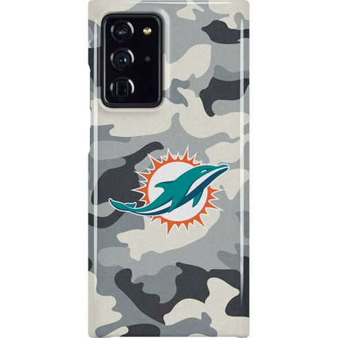 NFL Miami Dolphins Camo Galaxy Note20 Ultra 5G Lite Case