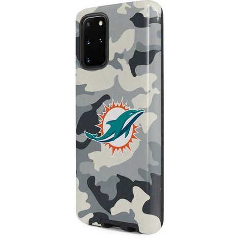 NFL Miami Dolphins Camo Galaxy S20 Plus Pro Case