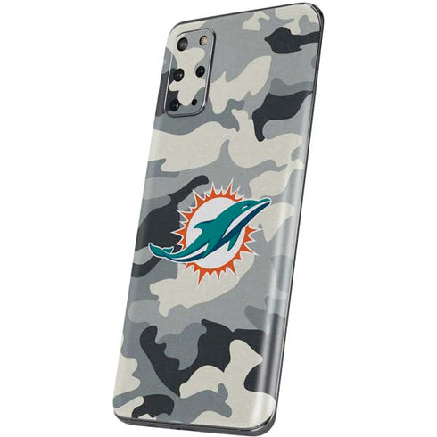 NFL Miami Dolphins Camo Galaxy S20 Plus Skin