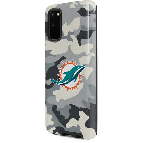 NFL Miami Dolphins Camo Galaxy S20 Pro Case