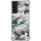 NFL Miami Dolphins Camo Galaxy S21 5G Clear Case