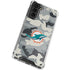 NFL Miami Dolphins Camo Galaxy S21 5G Clear Case
