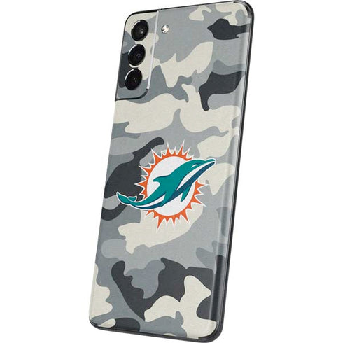 NFL Miami Dolphins Camo Galaxy S21 5G Skin