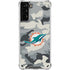 NFL Miami Dolphins Camo Galaxy S21 Plus 5G Clear Case