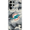 NFL Miami Dolphins Camo Galaxy S21 Ultra 5G Skin