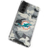 NFL Miami Dolphins Camo Galaxy S22 Plus Clear Case