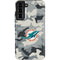 NFL Miami Dolphins Camo Galaxy S22 Plus Pro Case