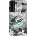 NFL Miami Dolphins Camo Galaxy S22 Plus Pro Case