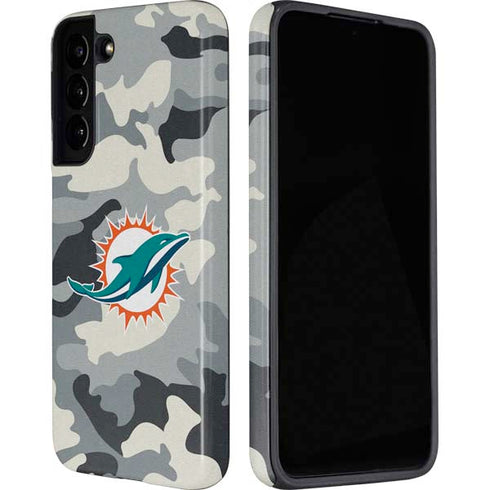 NFL Miami Dolphins Camo Galaxy S22 Plus Pro Case