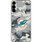 NFL Miami Dolphins Camo Galaxy S22 Plus Skin