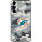 NFL Miami Dolphins Camo Galaxy S22 Skin