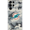 NFL Miami Dolphins Camo Galaxy S22 Ultra Skin
